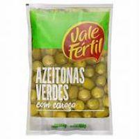 imagem Azeitona Verde Com Caroço 240G